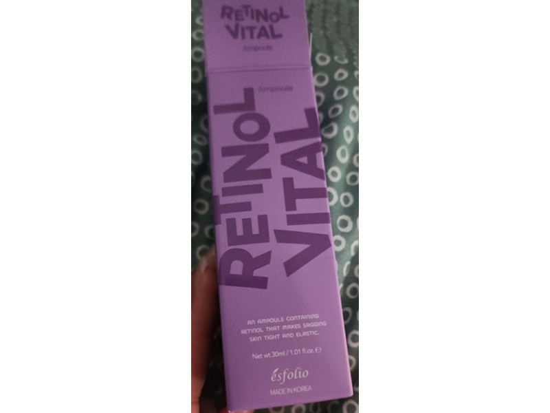 Esfolio Retinol Vital Serum, 1.01 fl oz/30 mL