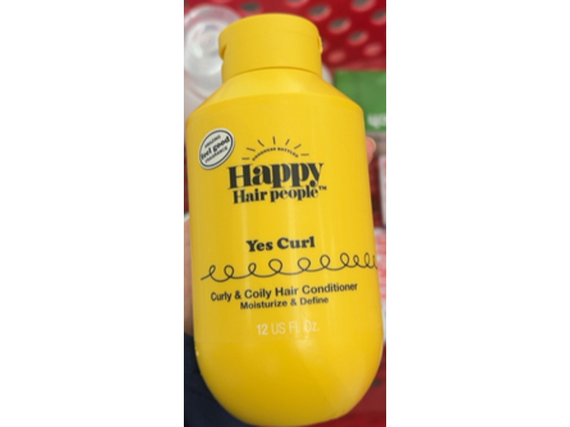 Happy Hair People Curly & Coily Hair Conditioner, 12 fl oz/355 mL