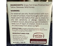 Richgrand Whipped Beef Tallow Balm for Skin Face & Body Moisturizer, Wild Honey, 4.3 oz/122 g - thumbnail 3