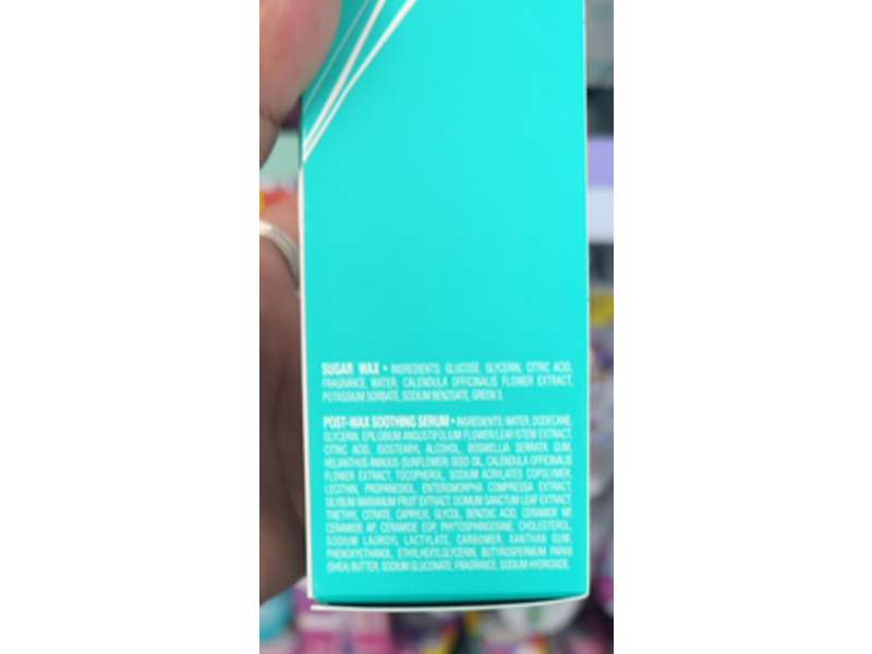 Schick Hydro Silk Sugar Wax Roller + Strips + Serum Kit, Calendula