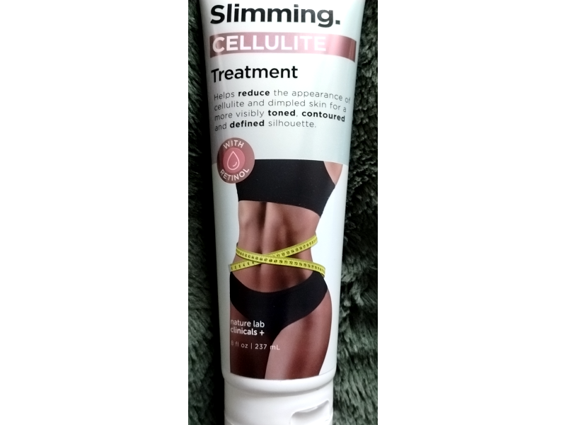Nature Lab Clinicals Slimming Cellulite Treatment, Retinol, 8 fl oz/237 mL