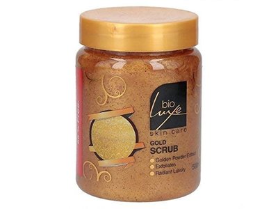 Bioluxe Scrub, Gold, 500 mL