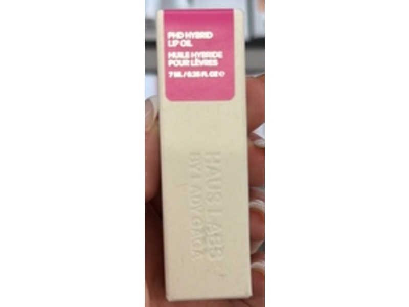 Haus Labs PHD Hybrid Lip Oil, Sheer Pink, 0.25 fl oz/7 mL