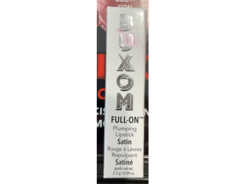 Buxom Full - On Plumping Satin Lipstick, Hush Hush, 0.09 oz/2.5 g