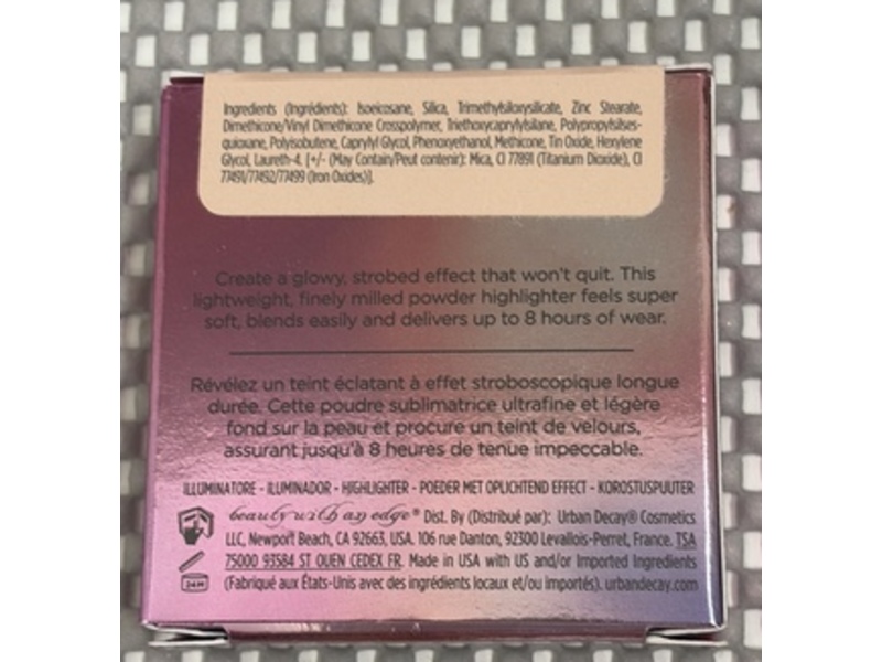 Urban Decay AfterGlow 8-Hour Highlighter, Sin 8552, 0.23 oz/6.8 g