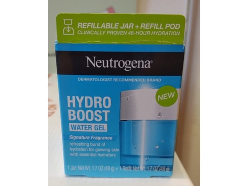 Neutrogena Hydra Boost Water Gel + Refill, 1.7 fl oz/48 g