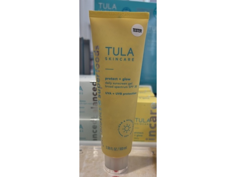 Tula Skincare Probiotics & Superfoods Daily Sunscreen Gel, SPF 30, 3/38 fl oz/100 mL