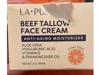 La Pure Beef Tallow Face Cream, Citrus Scent, 2 oz/60 mL - thumbnail 2