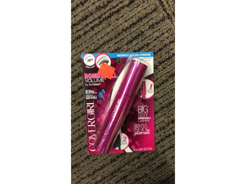 CoverGirl Bombshell Volume Mascara, Black Brown .6 oz