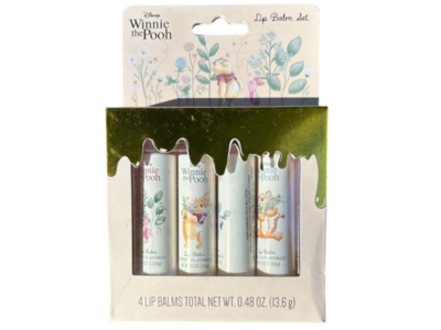 Disney Winne The Pooh Lip Balm Set, 0.48 fl oz/13.6 g