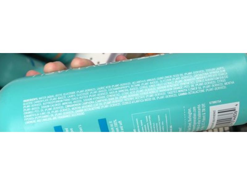 Seventh Generation Not Just Body Wash, Mandarin And Yuzu Scent, 16.5 fl oz / 488 mL