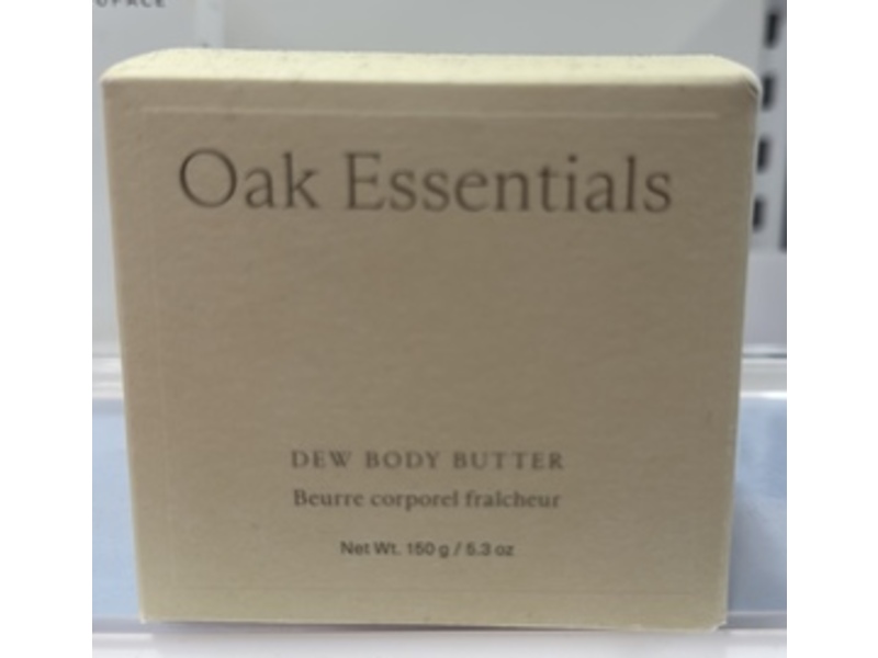 Oak Essentials Dew Body Butter, 5.3 oz/150 g