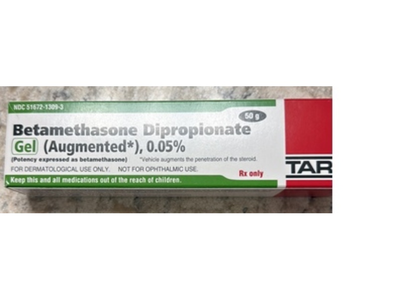 Betamethasone Dipropionate Gel, 0.05%, 50 g, Taro (Rx)