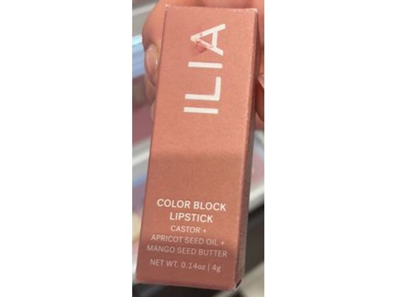 ILIA Color Block Lipstick, Rococco, 0.14 oz/4 g