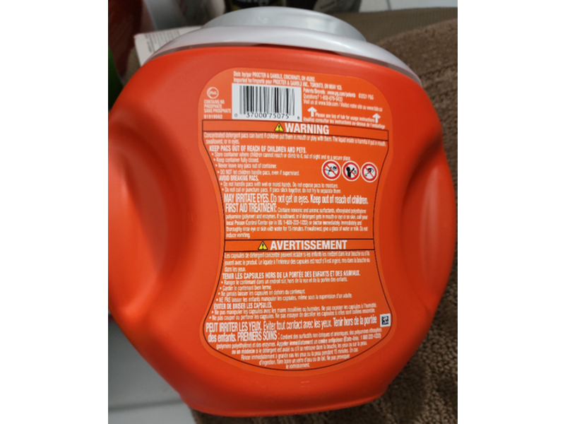 Tide Ultra 4 In 1 Oxi Pods, 45 oz/1.27 kg, 43 Counts