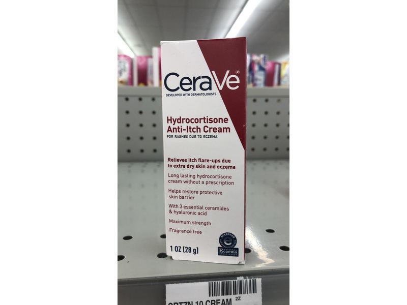 CeraVe Hydrocortisone Anti-Itch Cream, 1 oz
