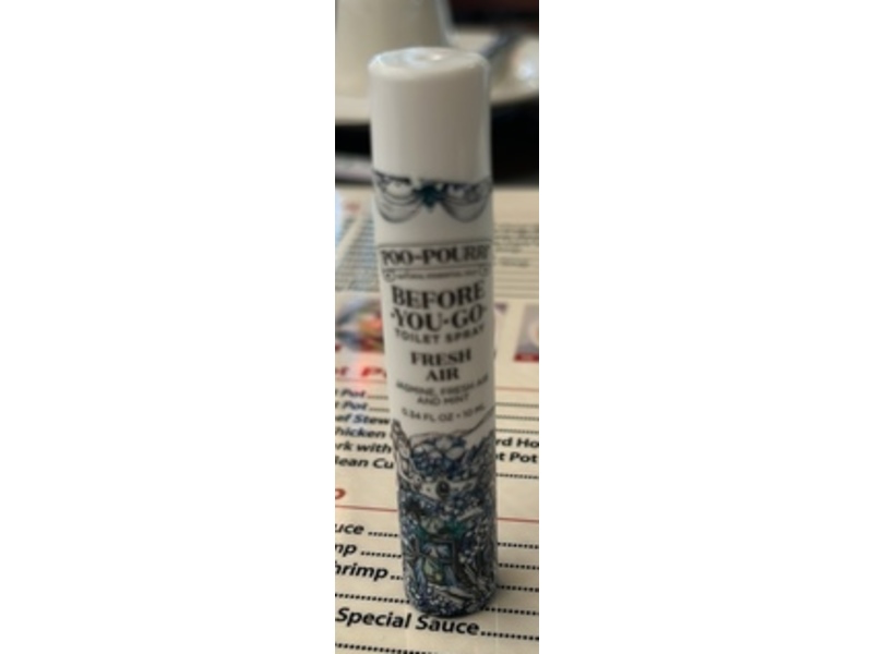 Poo Pourri Before You-Go Toilet Spray, Fresh Air, 0.34 fl oz/10 mL