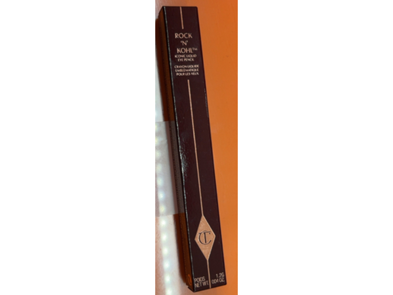 Charlotte Tilbury Rock N Kohl Iconic Liquid Eye Liner Pencil, Bedroom Black, 0.04 oz/1.2 g