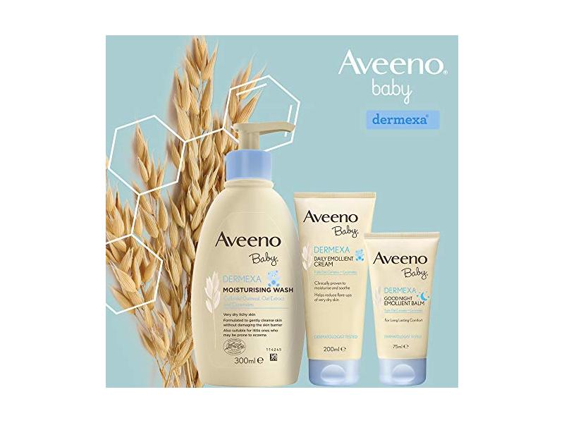 Aveeno Baby Dermexa Good Night Emollient Balm, 75 mL