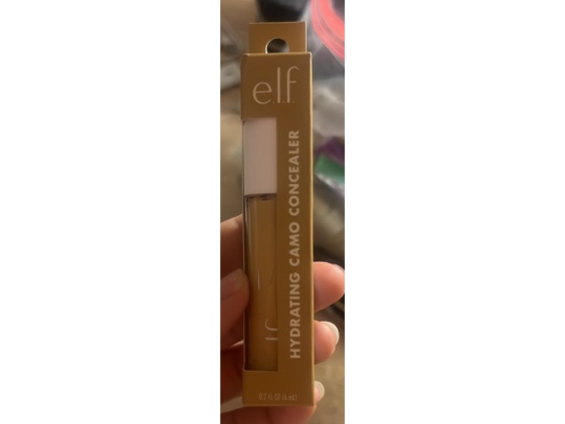 e.l.f. Hydrating Camo Concealer, Medium Warm, 0.2 fl oz/6 mL