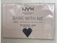 NYX Professional Makeup Bare With Me Blotting Paper, Cannabis Sativa, 50 Count - thumbnail 2