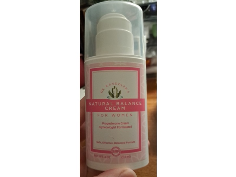 Dr.Randolph's Natural Balance Cream, 4 fl oz/113 mL