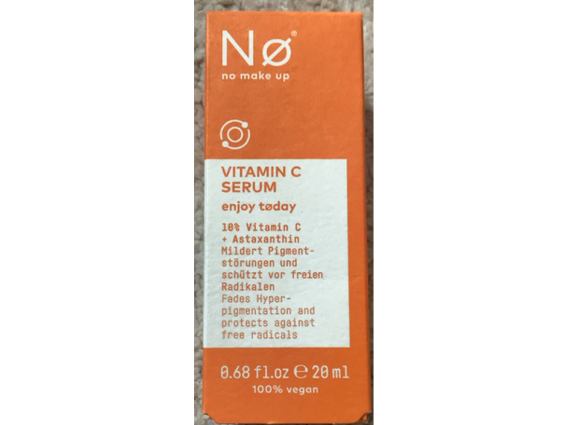 No Make Up Vitamin C Serum, 0.68 fl oz/20 mL