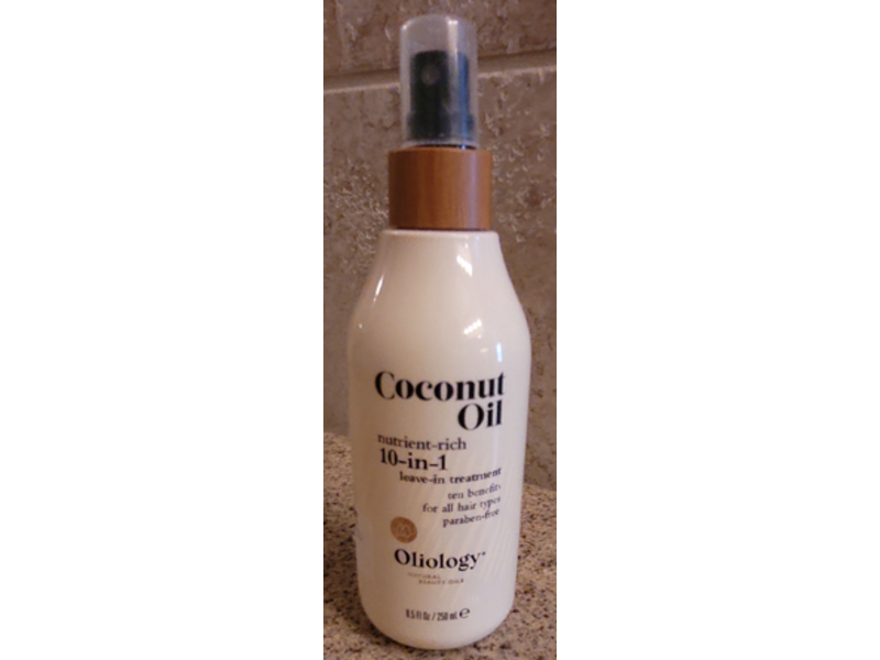 Oliology Nutrient-Rich 10 In 1 Leave-In Coconut Oil, 8.5 fl oz/250 mL