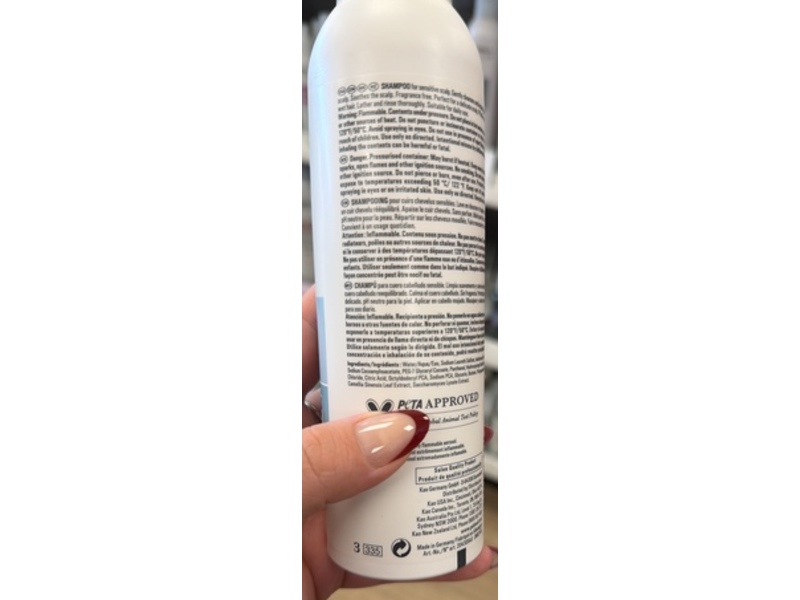 Goldwell Dualsenses Scalp Specialist Sensitive Foam Shampoo, 8 oz/250 mL