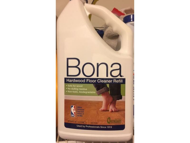 Bona Hardwood Floor Cleaner Refill, 64 fl oz/1.89 L