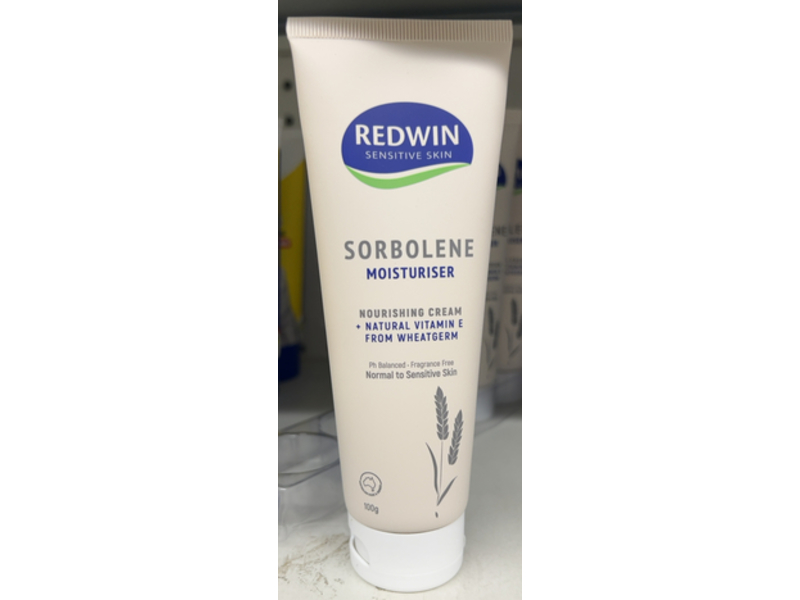 Redwin Sorbolene Moisturiser Cream, Wheatgerm, 3.52 fl oz/100g