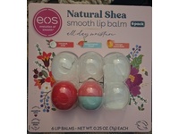 EOS Smooth Lip Balm, Coconut Milk, Watermelon Frose, Mango Melonade, 0.25 fl oz/7 g, Pack Of 6 - Image 2
