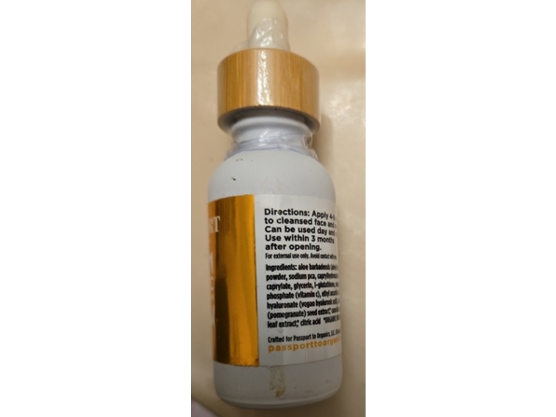 Passport To Organics Vitamin C Serum, 1 fl oz/30 mL