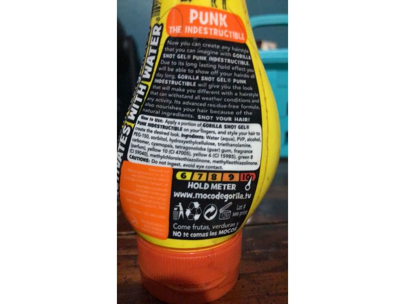 Nattura Moco De Gorila Snot Hair Gel, 2.99 oz/85 g