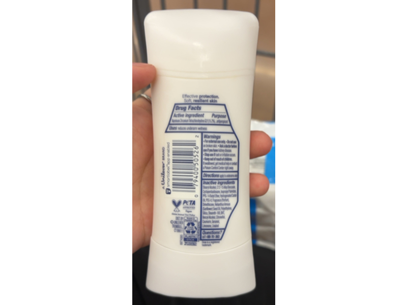 Dove Advanced Care Antiperspirant Deodorant, Peach 7 Chamomile Tea, 2.6 oz/74 g, Pack Of 4