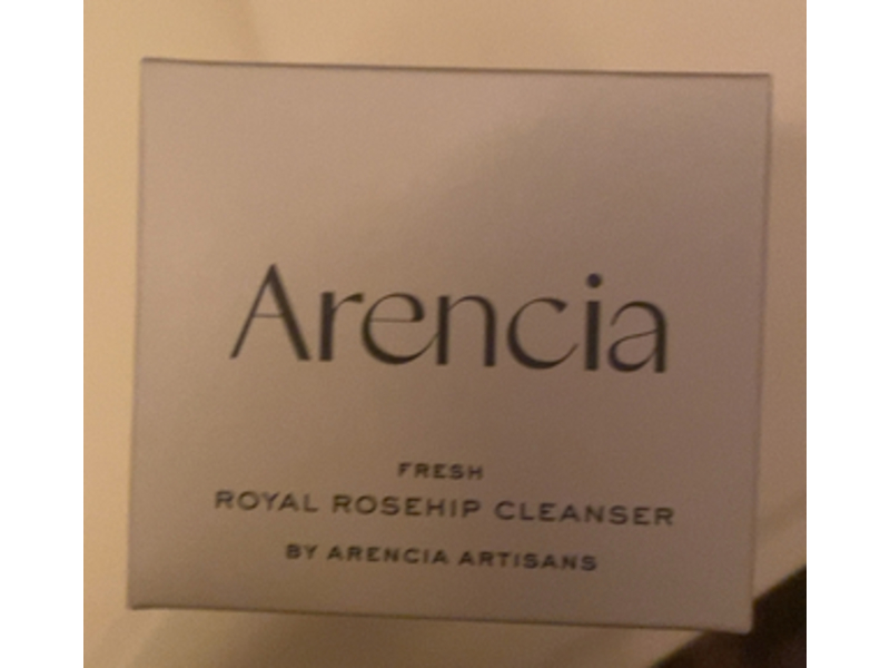 Arencia Fresh Face Cleanser Scrub, Royal Rosehip, 4.23 fl oz/120 g