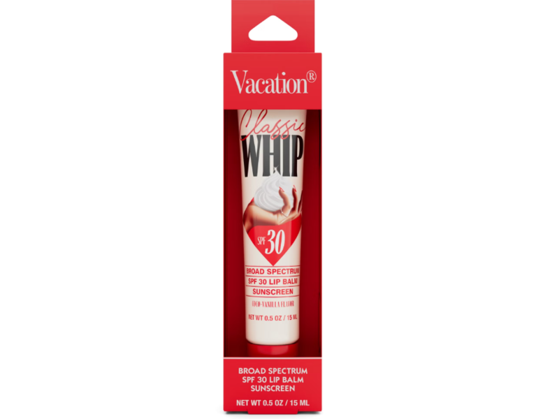 Vacation Classic Whip Lip Balm Sunscreen, SPF 30, Coco-Vanilla Flavor, 0.5 oz/15 mL