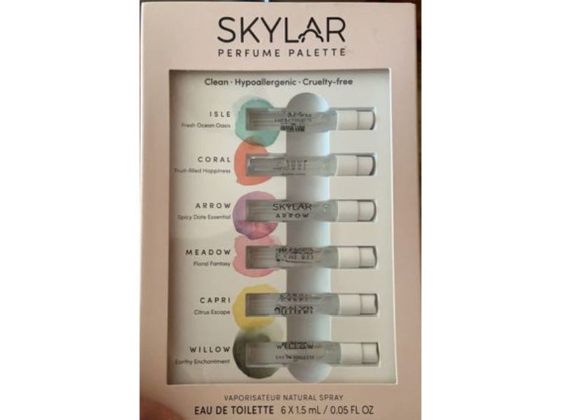 Skylar Perfume Palette Eau De Toilette, 0.05 fl oz/1.5 mL