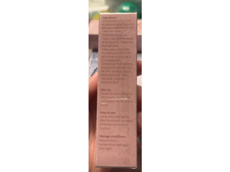 Flower Knows Midsummer Fairytales Liquid Highlighter, 01 Moonlight Swing, 0.17 oz//5 g