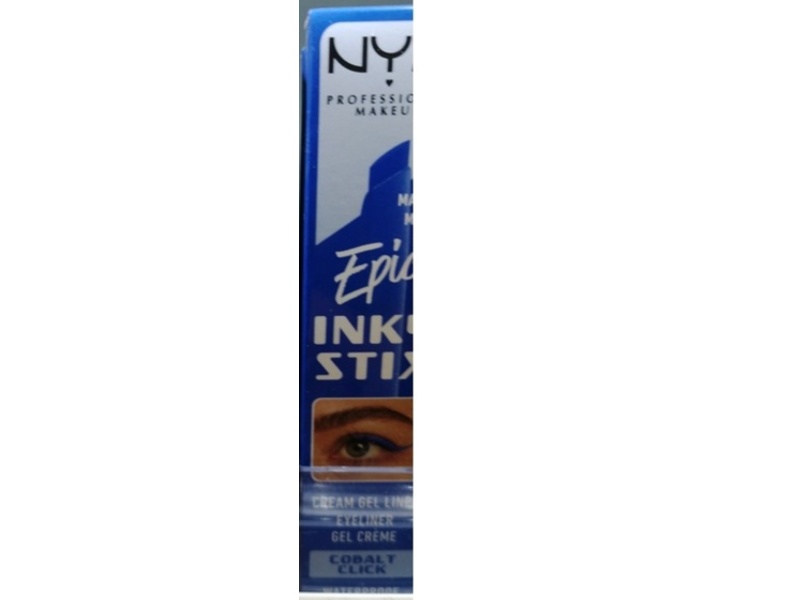 NYX Professionals Makeup Epic Inky Stix Eyeliner, Cobalt Click, 0.003 oz / 0.1 g
