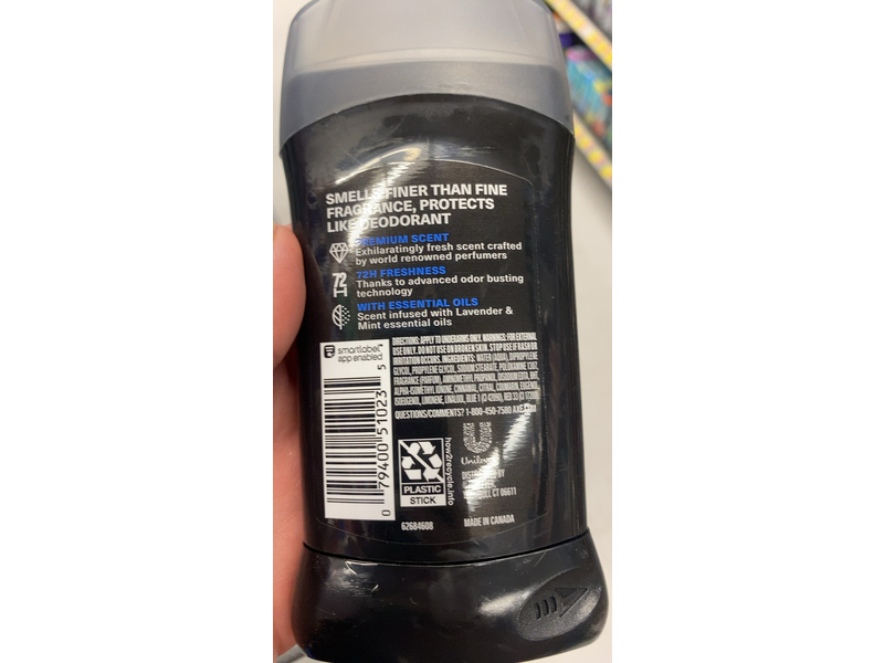 Axe Premium Deodorant, Blue Lavender, 3 oz/85 g