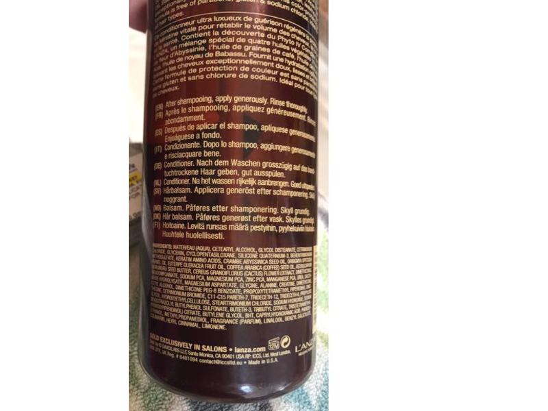 L’anza Keratin Healing Oil Lustrous Conditioner, 32 fl oz/950 mL