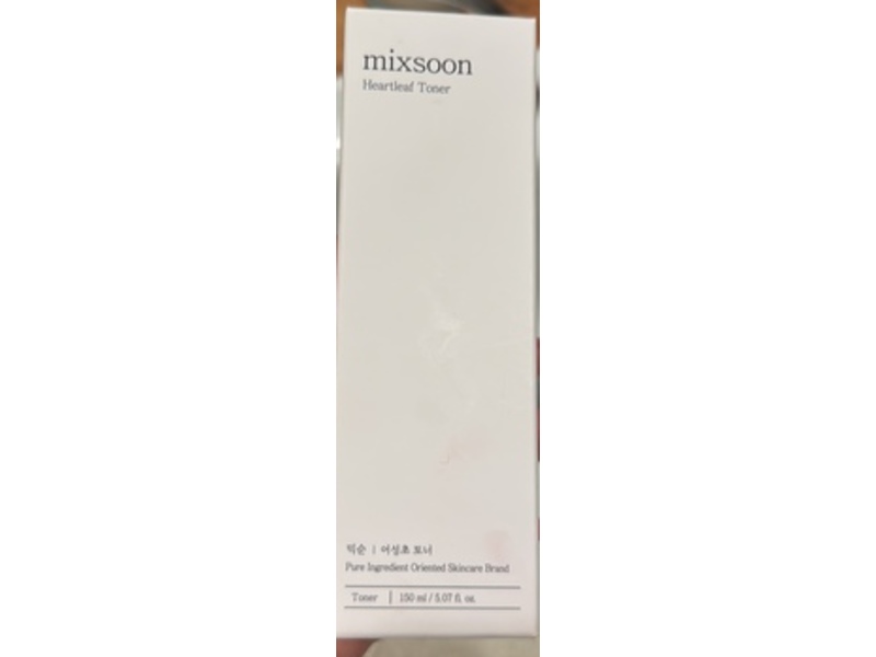 mixsoon Heartleaf Toner, 5.07 fl oz/150 mL