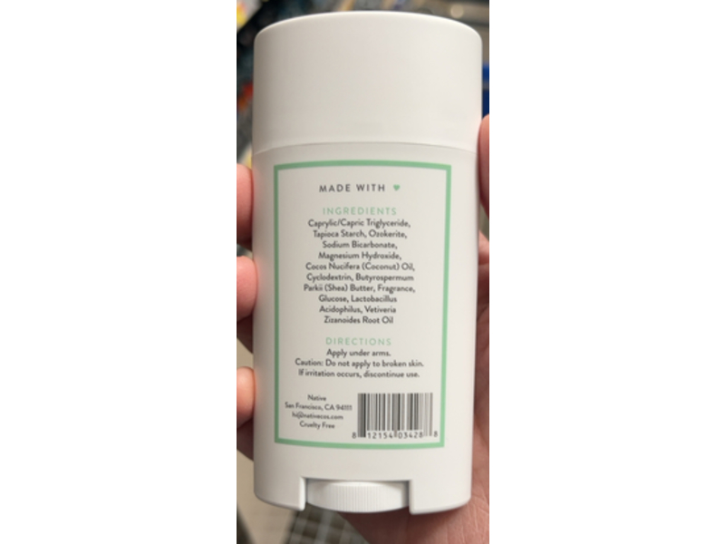 Native Deodorant, Surf & Sea Moss, 2.65 oz/75 g