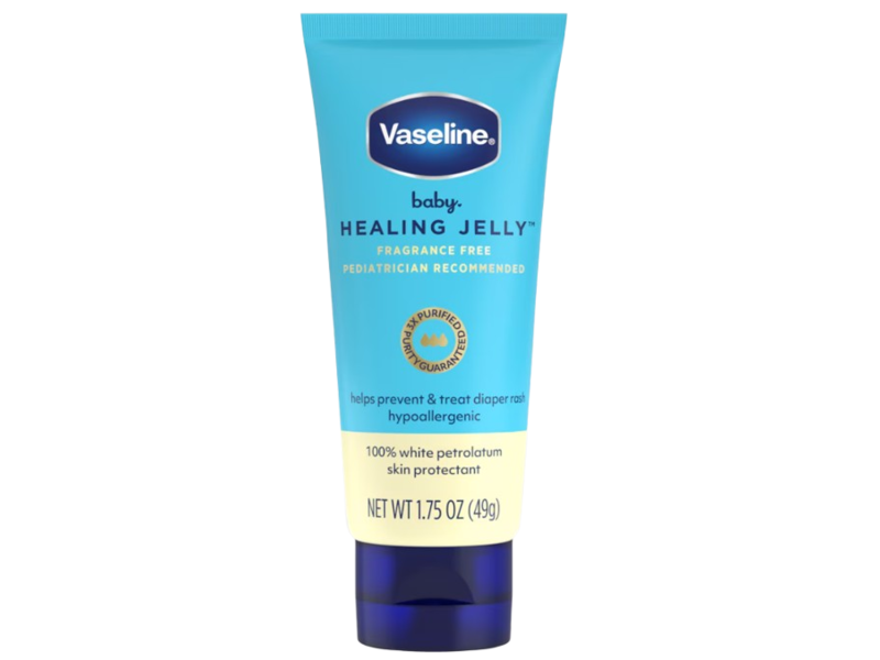 Vaseline Baby Healing Jelly, Fragrance Free, 1.75 oz/49 g