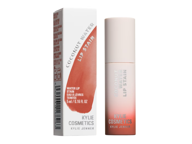 Kylie Cosmetics Coconut Water Lip Stain, Pink Taffy, 0.16 fl oz/5 mL