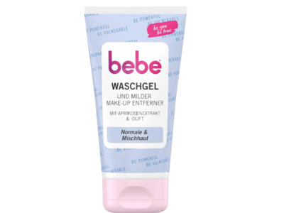 Bebe Wash Gel & Mild Eye Make-Up Remover, 150 mL