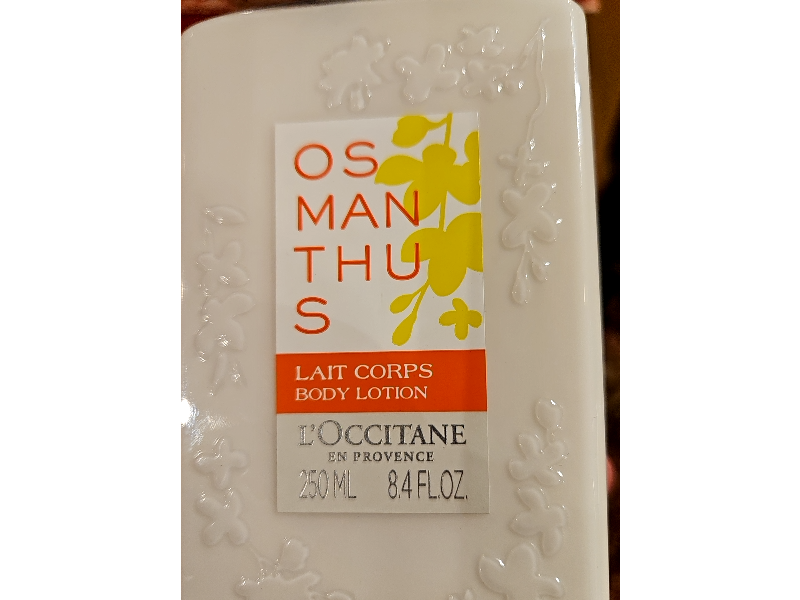 L'Occitane En Provence Osmanthus Body Lotion, 8.4 fl oz/250 mL