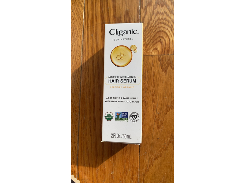 Cliganic Nourish Hair Serum, 2 fl oz/60 mL