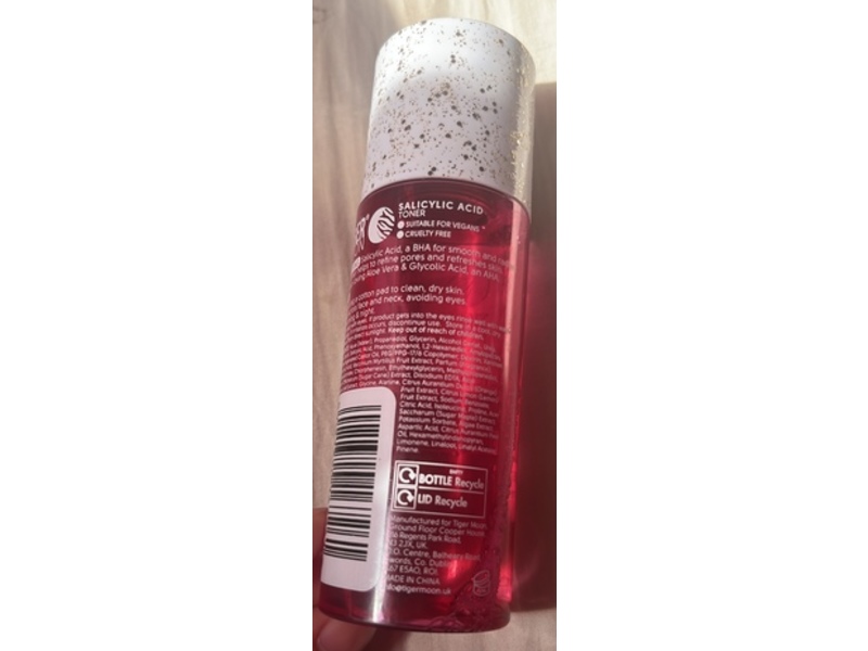 Tiger Moon Clarifying Toner, Salicylic Acid, BHA , 100 mL